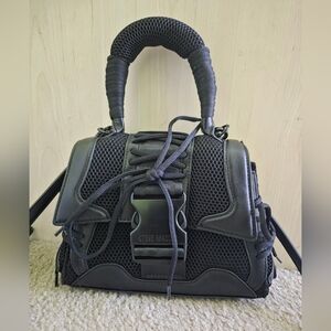 Steve Madden "DIEGO" Black Crossbody Bag